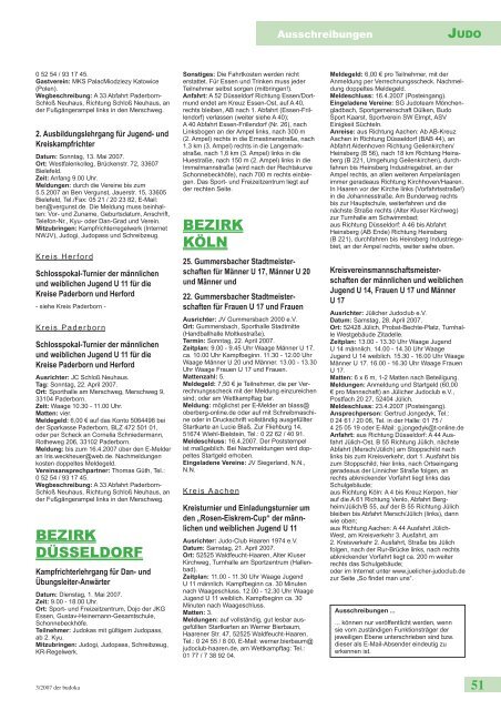 budoka 03 2007 - Dachverband für Budotechniken Nordrhein ...