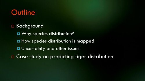 Uncertainty in Species Distribution Mapping