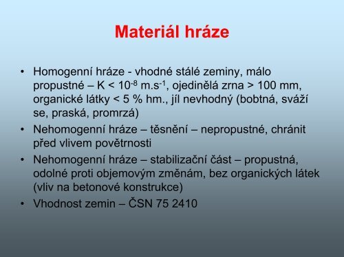 6 - Katedra hydromelioracÃ­ a krajinnÃ©ho inÅ¾enÃ½rstvÃ­ - ÄVUT