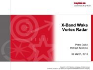 Electronic-Scanning X-band Wake Vortex Radar - Wakenet