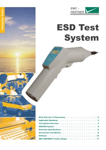 ESD Test System - EMCIA