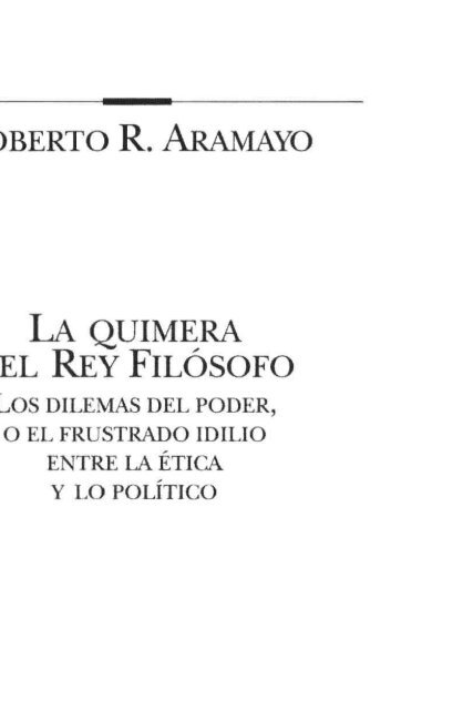 La quimera del Rey FilÃ³sofo - CSIC