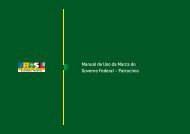 Manual de Uso da Marca do Governo Federal – Patrocínio