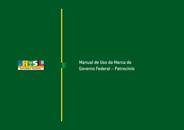Manual de Uso da Marca do Governo Federal – Patrocínio