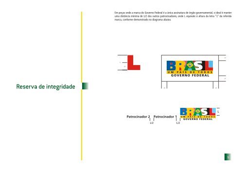 Manual de Uso da Marca do Governo Federal – Patrocínio