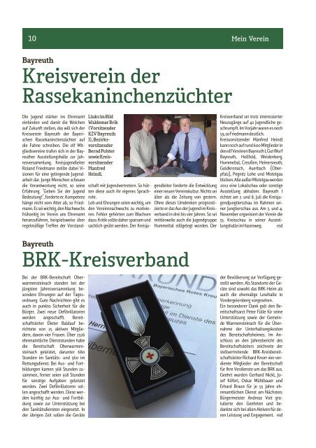 VdK-Ortsverband - Mein Verein - Nordbayerischer Kurier