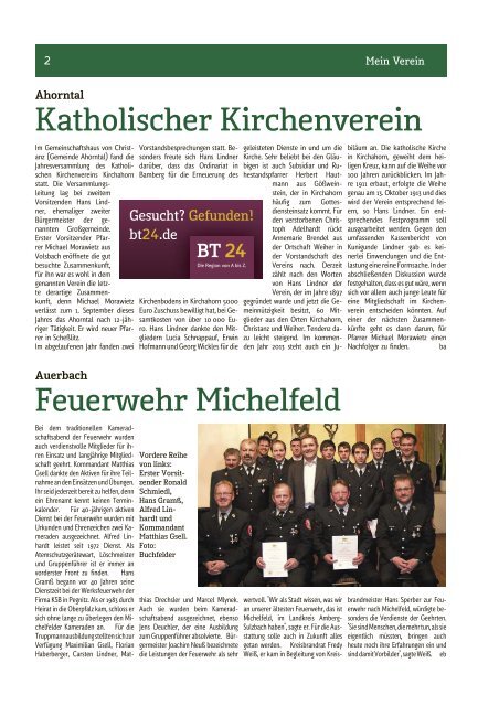 VdK-Ortsverband - Mein Verein - Nordbayerischer Kurier