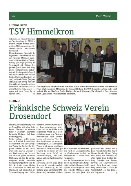 VdK-Ortsverband - Mein Verein - Nordbayerischer Kurier