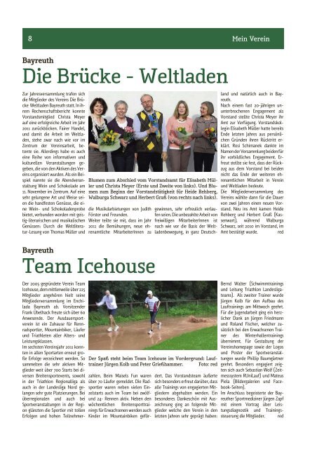 VdK-Ortsverband - Mein Verein - Nordbayerischer Kurier