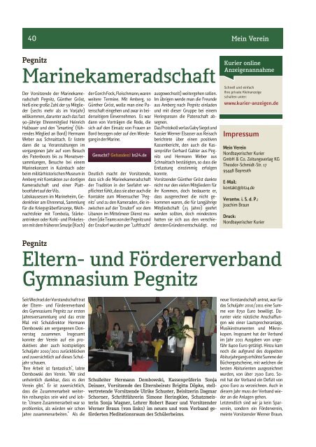 BT24.de - Mein Verein - Nordbayerischer Kurier