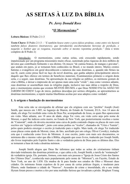 Livro Seitas E Heresias Pdf