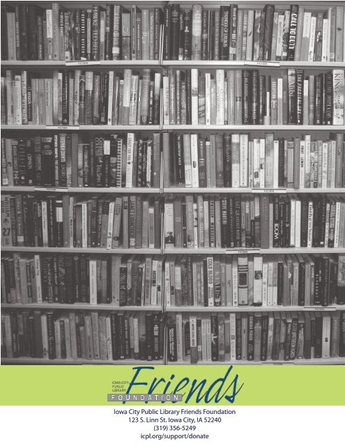 Iowa City Public Library Friends Foundation Annual Report and ...