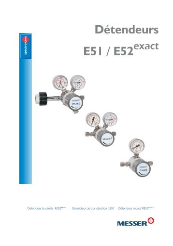 DÃ©tendeurs E51 / E52 - Spectron