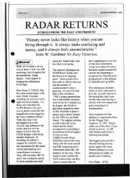 1 - Radar Returns