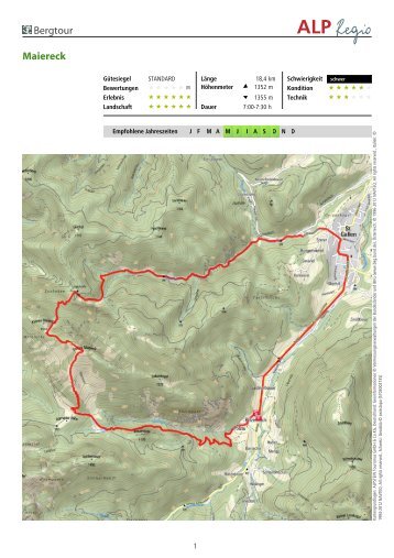 Bergtour Maiereck - Alpenregion Nationalpark Gesäuse