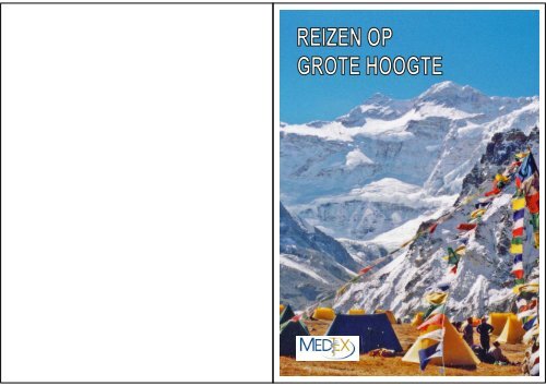 REIZEN OP GROTE HOOGTE i - Medex - Medical Expeditions