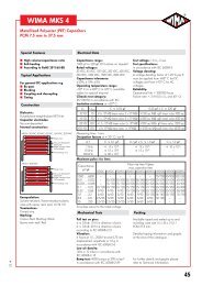 WIMA MKS 4 - TAW Electronics