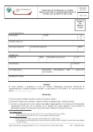 M AR-01-Domanda iscrizioni corsi REC - Camera di Commercio di ...