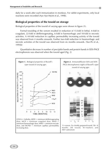 Management of Snakebite and Research Management of Snakebite ...