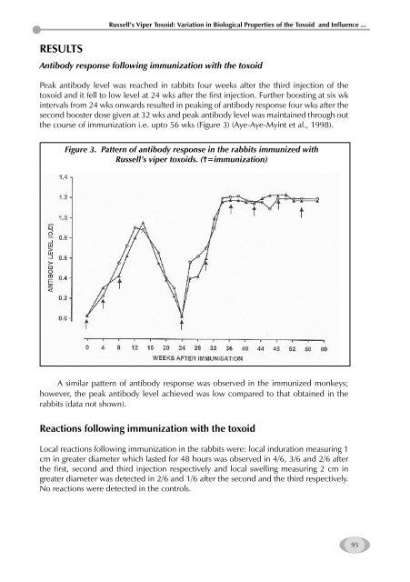 Management of Snakebite and Research Management of Snakebite ...