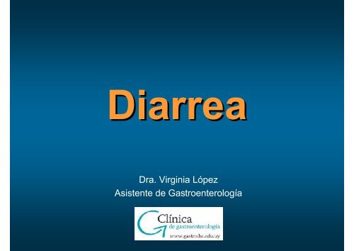 Diarrea.MalabsorciÃ³n intestinal.