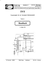 Handbuch - of Martin Zogg