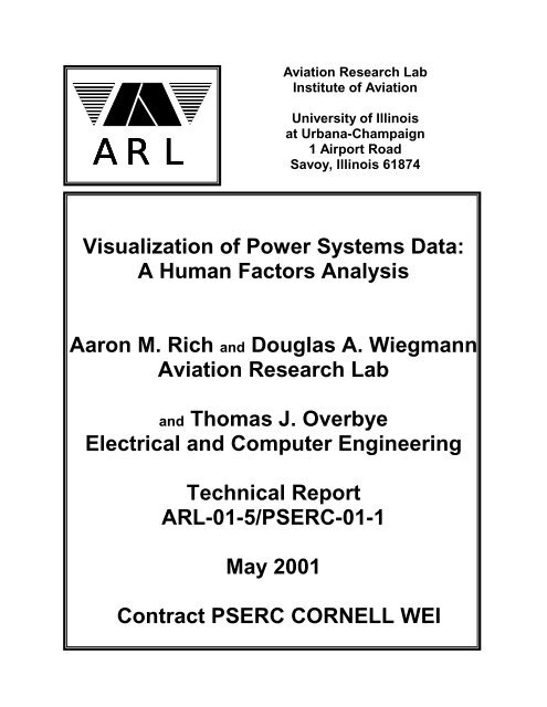 Usability Questionnaire Results - Institute of Aviation - University of ...