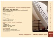 Prix d'Architecture Contemporaine 2012 - Uccle