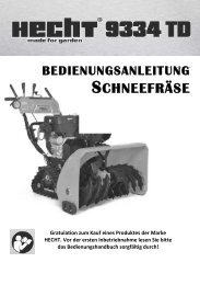 manual HECHT 9334_2012.indd - Hecht-Garten