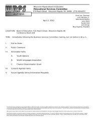 Agenda and Background for 4-2-12 - Wisconsin Rapids Public ...