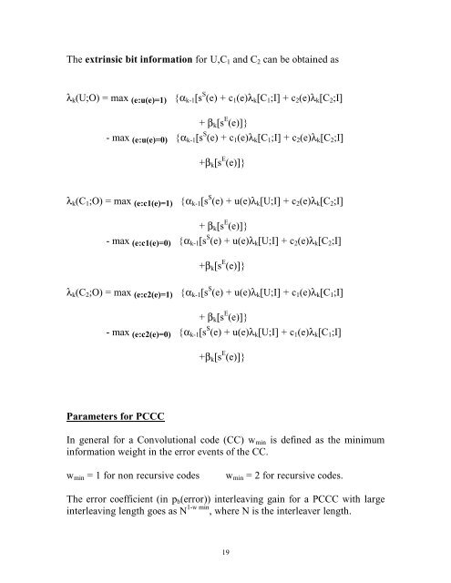 Lecture notes on turbo codes.