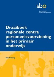 Draaiboek regionale centra personeelsvoorziening.indd - sbo ...