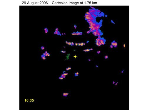 Use of Radar and Other Data for Forecasting - UCAR Africa Initiative