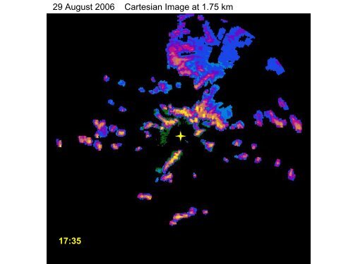 Use of Radar and Other Data for Forecasting - UCAR Africa Initiative