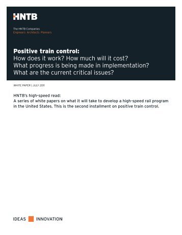 Positive train control: How does it work? How much will it cost? What ...