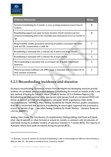 Draft Australian Dietary Guidelines (PDF, 3MB) - Eat For Health