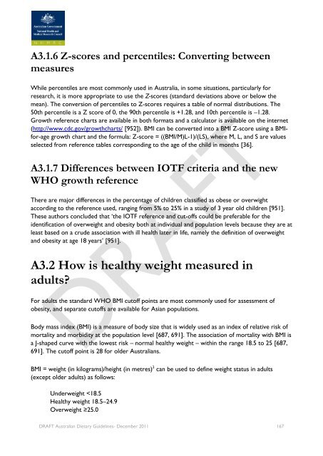 Draft Australian Dietary Guidelines (PDF, 3MB) - Eat For Health