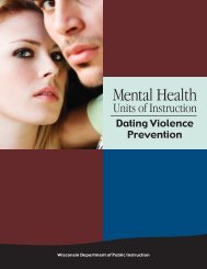 Second Edition of DPI's Dating Violence Prevention Unit - Student ...