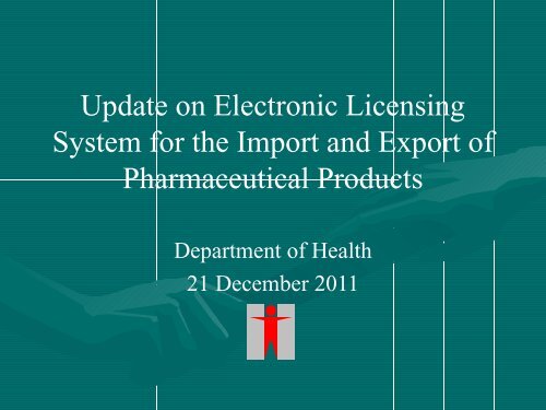 Update On Electronic Licensing System For The Import