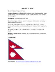 Nepal Profile.pdf - WorldMap