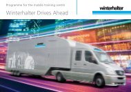 Training Programme - Winterhalter