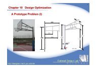 Chapter 10 Design Optimization A Prototype Problem (I)