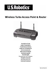 Wireless Turbo Access Point & Router - U.S. Robotics