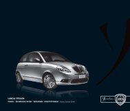 LANCIA YPSILON - Kelet-Pest