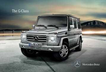 The G-Class - Mercedes-Benz