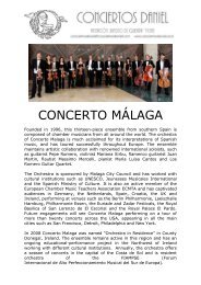 Concerto Malaga dossier_eng 2012.pdf - Conciertos Daniel