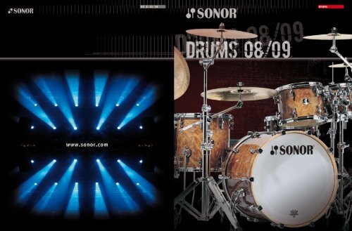 etc Sonor Bass Drum Rod and Claw FORCE