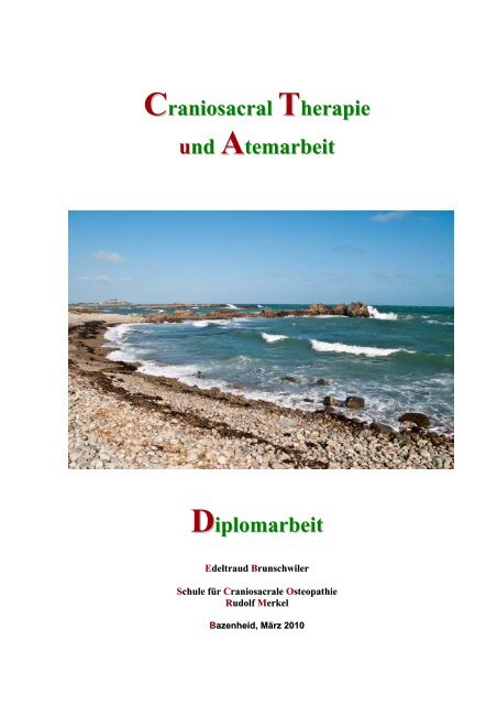 Craniosacral Therapie Und Atemarbeit Diplomarbeit