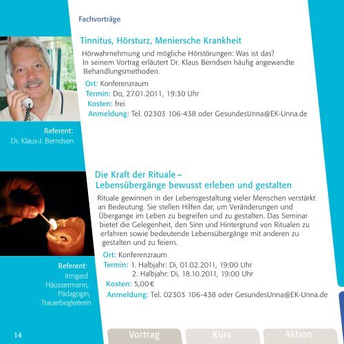 Programm â€žGesundesUnnaâ€œ 2011 - Evangelisches Krankenhaus ...