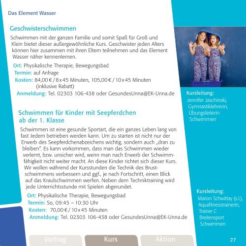 Programm â€žGesundesUnnaâ€œ 2011 - Evangelisches Krankenhaus ...